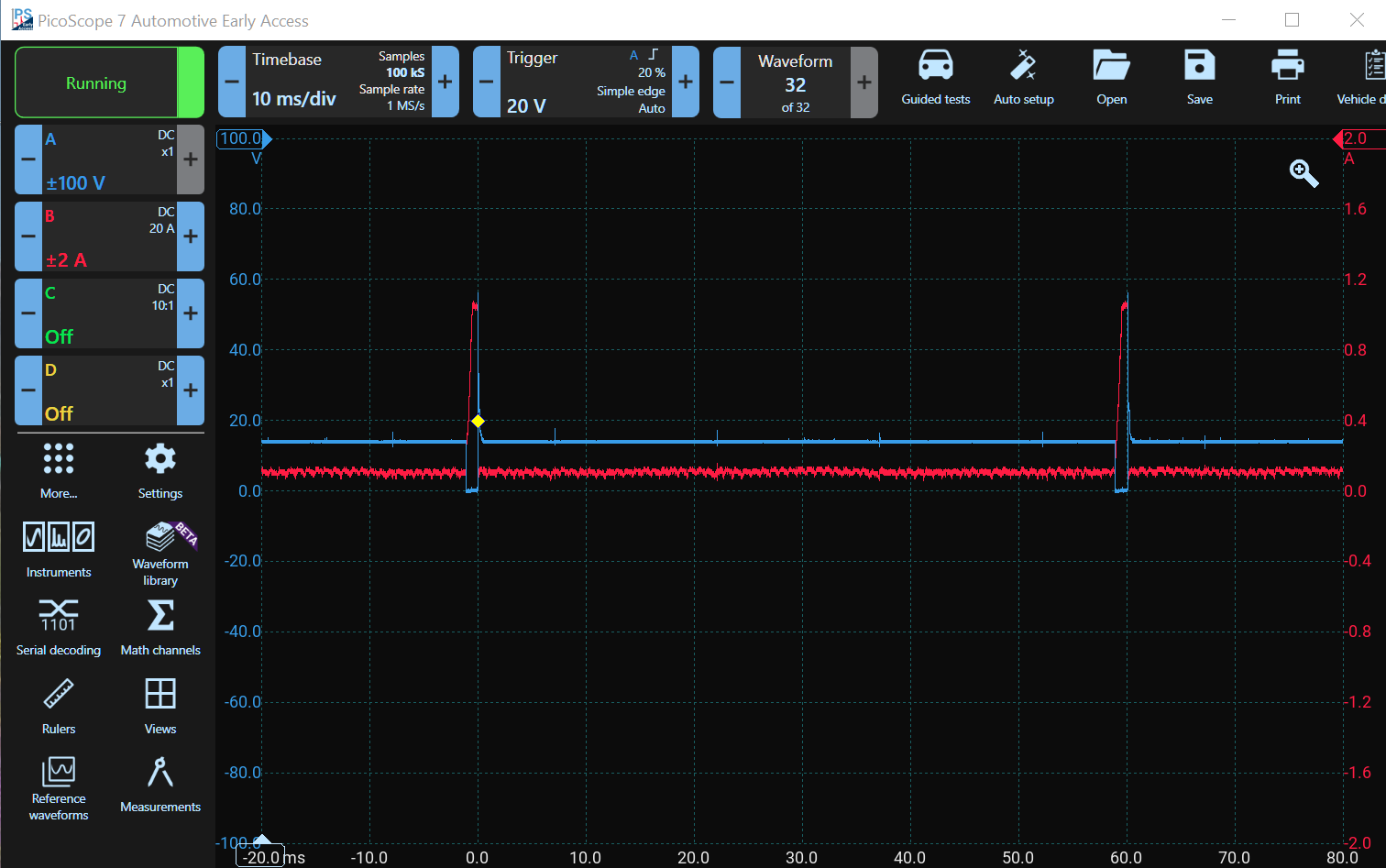 PicoScope 7 Demo Mode Open