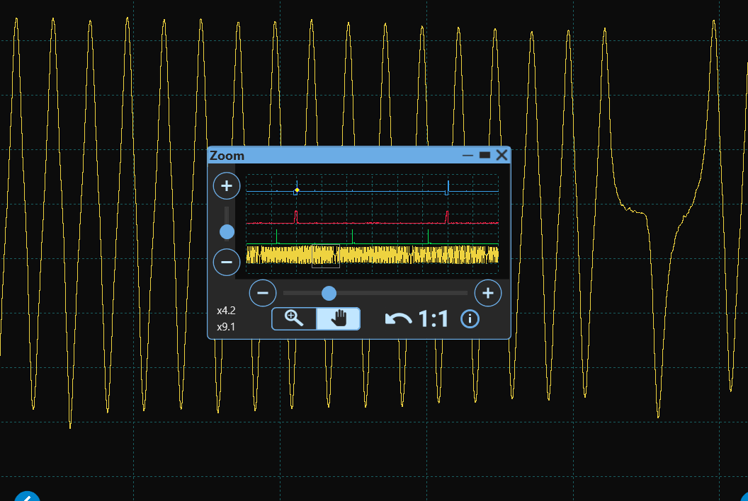 Crank Waveform Filtered