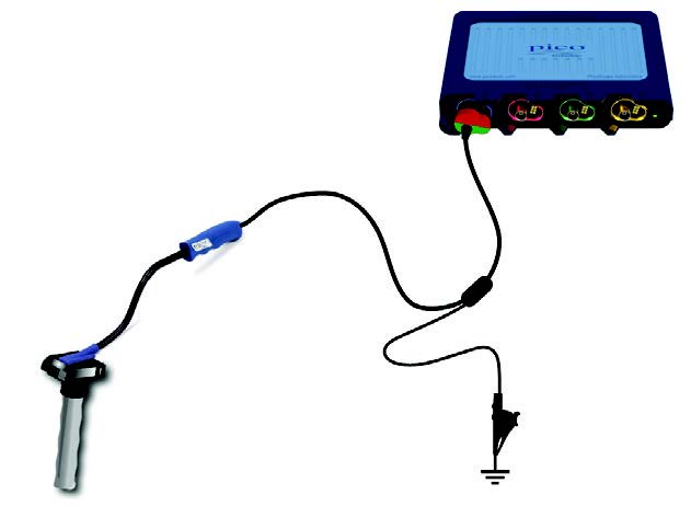 Test 2 Coil on Plug COP Probe Setup